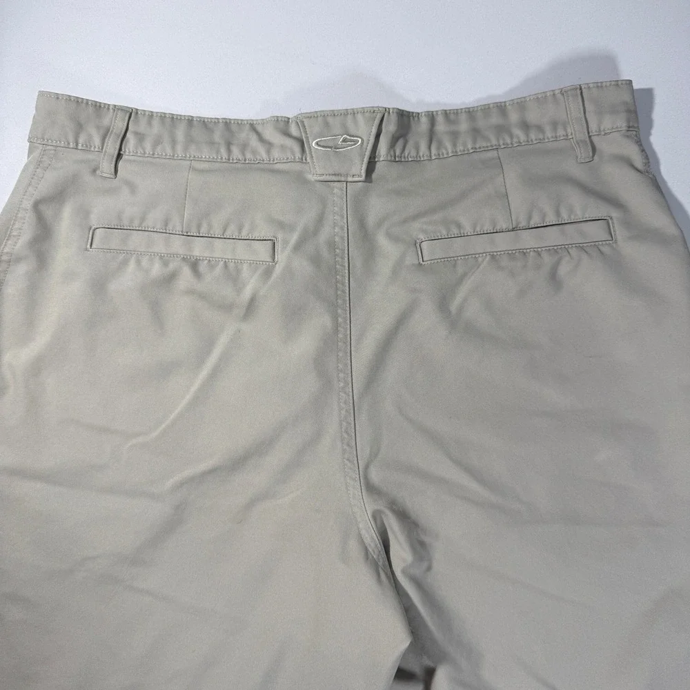 Champion Mens Khaki Golf‎ Shorts Tan Size 36W Polyester